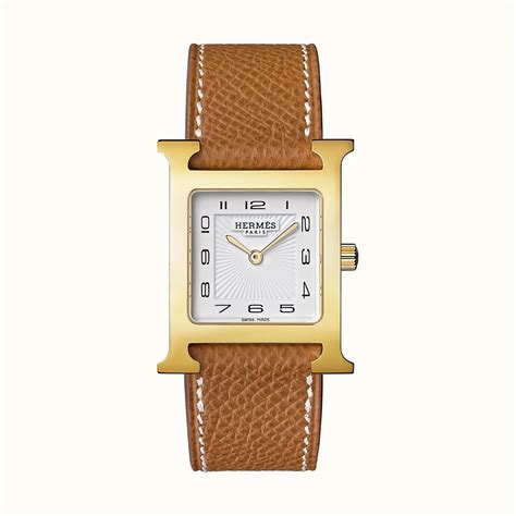 hermes horloge heure h|hermes unisex watch.